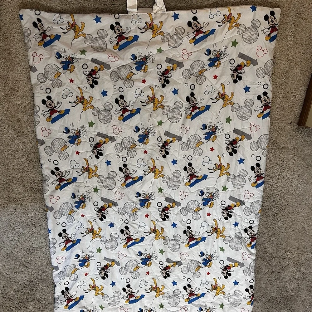 Vintage Y2K Mikey Mouse Clubhouse Blanket 39 X 56